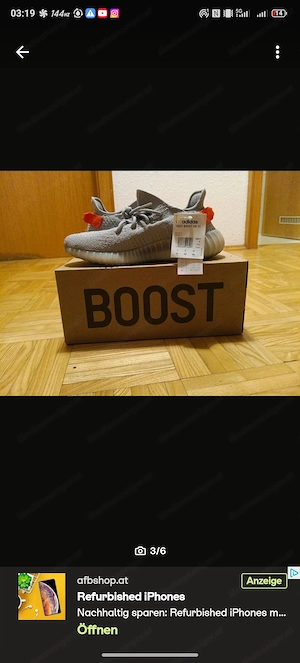 Adidas Yeezy Boost 350 V2  Tail Light" FX9017 Neu Bild 4