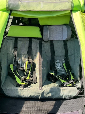 Fahrrad Croozer für 2 Kinder Bild 3