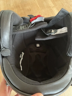 Vespa Jethelm mit Freispecheinrichtung Bild 4