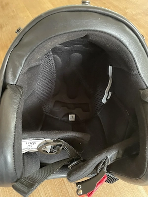 Vespa Jethelm mit Freispecheinrichtung Bild 3