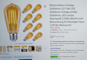 Deckenleuchte - Vintage Bild 3