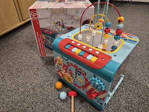 Hape Explore and Learn Magic Cube Bild 2