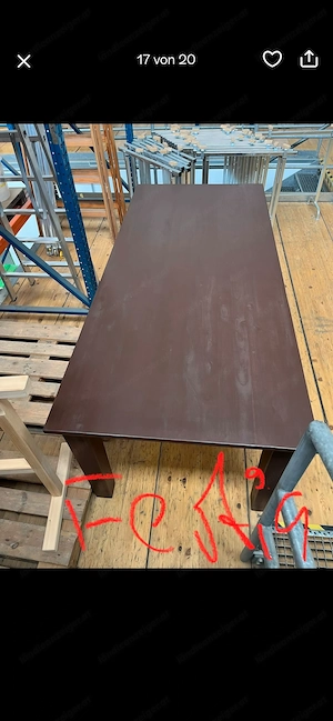 Sehr stabiler Esszimmer Tisch Bild 10