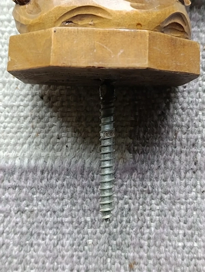 Madonna mit Kind - handgeschnitzt - sakral Bild 5