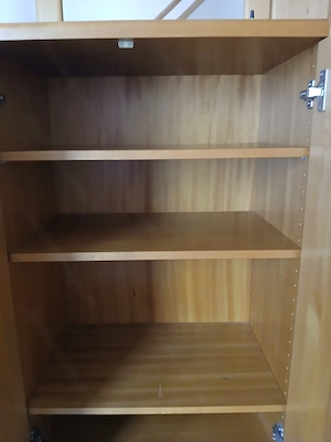 3-teilige Garderobe Vollholz mit Spiegel Bild 4