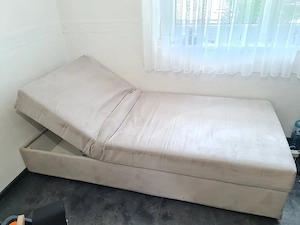 Funktionsbett (90x200) mit Stauraum & verstellbarem Kopfteil Bild 3