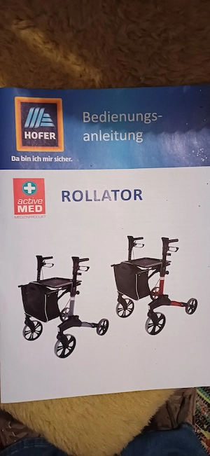 Rollator unbenutzt