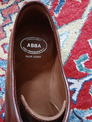 Abba Herenschuhe Leder Größe 43 Bild 2