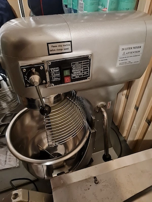 Profi-Teigmaschine 20L (B20) - NEUWERTIG - Nur 2x benutzt! Bild 5