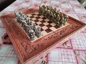 Verkaufe meine Schachfiguren (Zarenzeit)