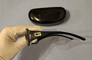 Original Gucci Sonnenbrille Schwarz inkl. Etui Bild 3