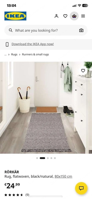  IKEA Rörkar Teppich Bild 2