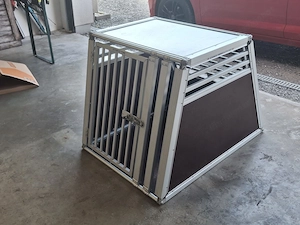 Verkaufe Hundebox Schmidt Alu  Bild 3