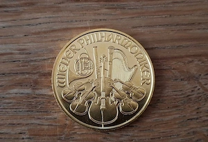 Goldmünze "Wiener Philharmoniker 500 Schilling" Bild 2