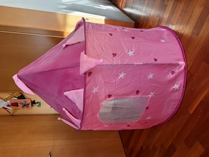 Spielzeit Zelt Schloss rosa  Bild 3