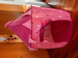 Spielzeit Zelt Schloss rosa  Bild 2
