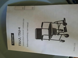 Toilettenrollstuhl  TSU- TSU-4 , wie neu