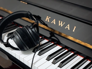 Kawai Klavier mit Silent System-schwarz poliert-Werkstattgeprüft, 5 Jahre Garantie! Bild 4