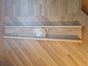 Eiche Massiv Schweberegal NEU Bild 2