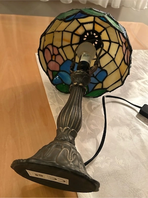 Tischleuchte Tiffany- Style - Jugendstil Bild 5