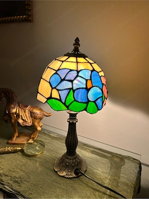 Tischleuchte Tiffany- Style - Jugendstil Bild 2