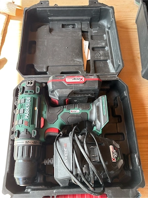 Parkside Akkuschrauber NEU + 2. Gerät + Akku & Ladegerät Bild 3