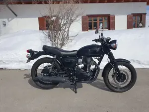 Verkauf Kawasaki W800, Black Edition Bild 6