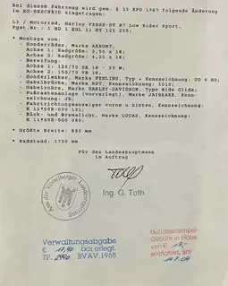 Harley Davidson FXR Low Rider Sport Bild 5