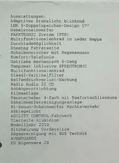 Mercedes C 220 CDI Avantgarde Blue Efficiency (Diesel) 170 PS. 2010 Modeljahr   Schaltgetriebe Bild 5