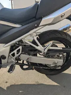 A2 taugliche Suzuki Bandit 650S. Bild 7