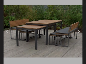 Gartenmöbelset 12 Personen Bild 3