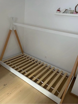 Tipi Kinderbett inkl. Matratze Bild 3