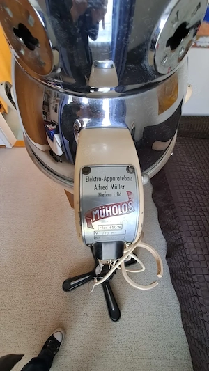 Vintage - antike Friseur Trockenhaube - Müholos Visier zu verkaufen Bild 4