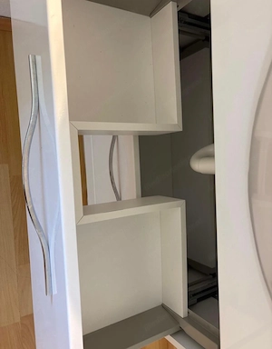 badezimmer waschbecken    schrank  spiegel  ,licht  u,steckdose  u, 2 schubladen  h190  b 87 t,50cm Bild 3