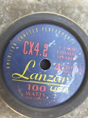 Lanzar CX6.2 6   Zoll 2-Wege-Koaxiallautsprecher Bild 4