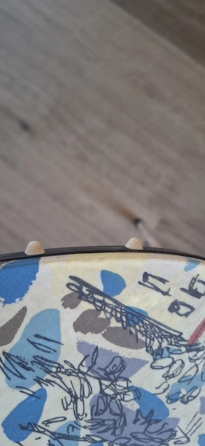 Mid century Hocker Bild 3