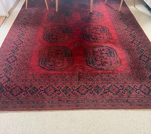Orientteppich Schurwolle 294 x 199 cm Bild 3