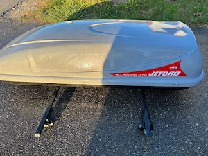 Dachbox mit Dachträger Bild 2