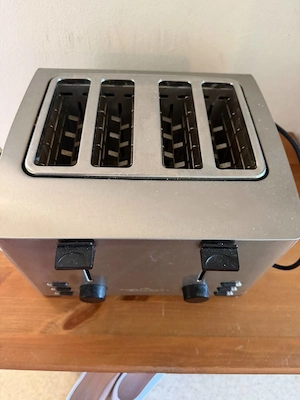 4-fach Toaster Edelstahl von Proficook Bild 4