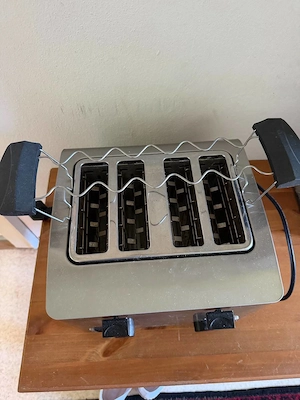 4-fach Toaster Edelstahl von Proficook Bild 2