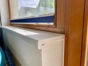 Fixfenster mit Tür-Kombination