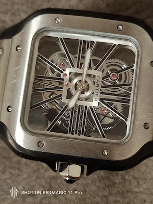 Cartier Skelleton Uhr Bild 5
