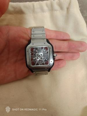 Cartier Skelleton Uhr Bild 4