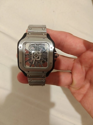 Cartier Skelleton Uhr Bild 2