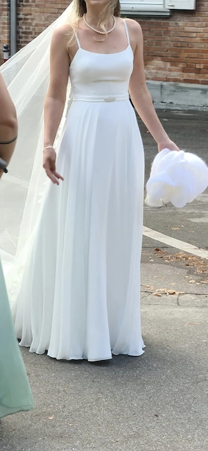 Brautkleid, A-Linie, Kleid Bild 4