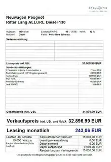 Peugeot Rifter Bild 17