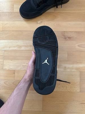 Air Jordan 4 Retro Black Bild 3