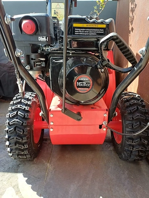 Benzin Schneefräse mit 163ccm Bild 2