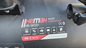 Flüsterkompressor HK-SK 24+  Leise 24 L 8 Bar 59 dB Bild 5