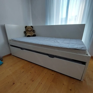Gästebett - ausziehbar auf ein Doppelbett - in gutem Zustand zu verschenken  Bild 3